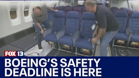 Deadline for Boeing's safety improvement plan