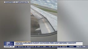 Flight headed to Seattle catches fire just before takeoff in Chicago