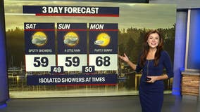 Seattle weather: Mostly sunny Saturday