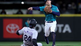 Seattle Mariners' Sam Haggerty out for season with torn right Achilles tendon