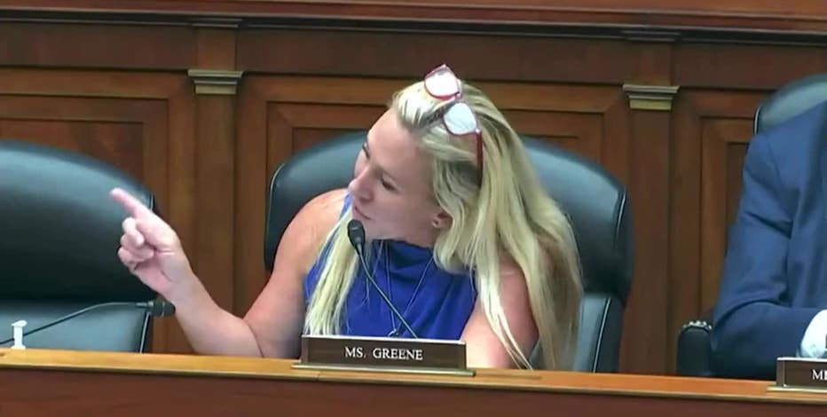 House committee meeting erupts into chaos after 'fake eyelash' insult