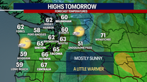 Seattle weather: Sunshine returns and slightly warmer temperatures Thursday